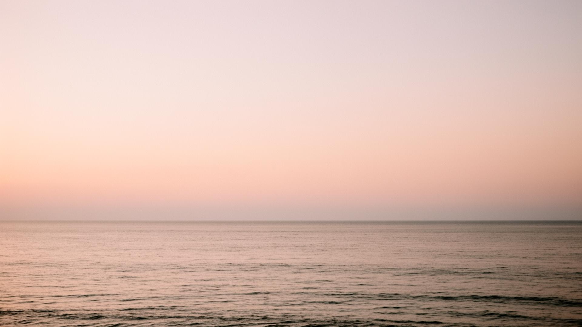 Mar al atardecer